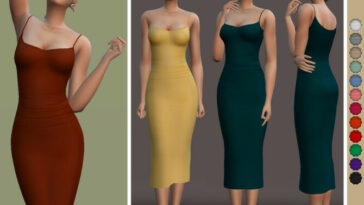 Bodycon Cami Dress by ekinege at TSR