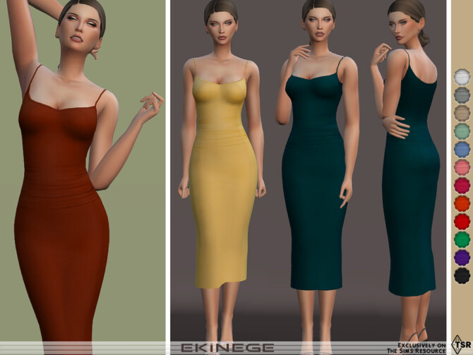 Bodycon Cami Dress by ekinege at TSR