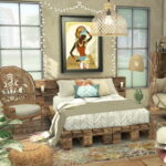 Boho Bedroom by Flubs79 at TSR