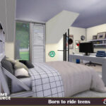 Born to ride teens Bedroom by evi at TSR