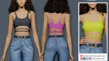 Bra Top by sims2fanbg at TSR