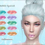 Bubble glossy lipstick by coffeemoon at TSR