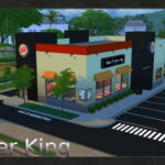 Burger King Restaurant by jctekksims at Mod The Sims 4