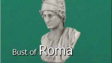 Bust of Roma by TheJim07 at Mod The Sims 4