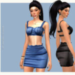 Bustier SET DO124 by D.O.Lilac at TSR