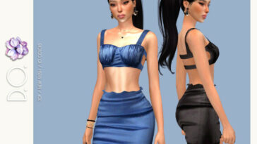 Bustier SET DO124 by D.O.Lilac at TSR