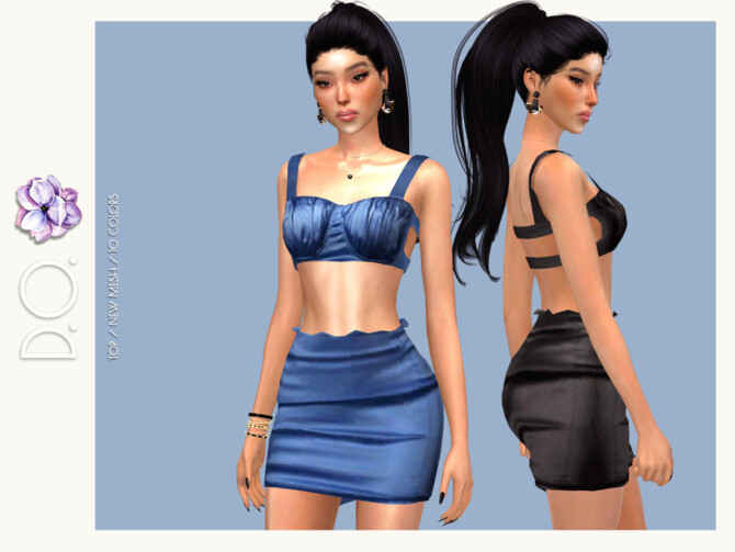 Bustier SET DO124 by D.O.Lilac at TSR