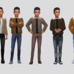 Butch Corduroy Jacket Boys by McLayneSims at TSR