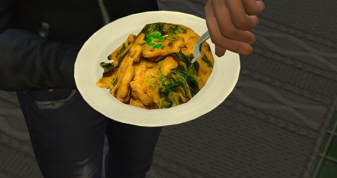 Butternut Mac & Cheese Custom Recipe at Mod The Sims 4