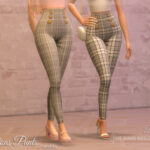 Buttons Pants by Dissia at TSR