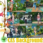 CAS Backgrounds Sulani 2021 at Annett’s Sims 4 Welt