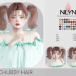 CHUBBY HAIR at Nilyn Sims 4