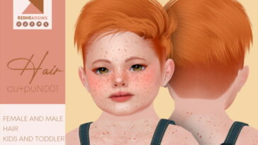 CU+PU HAIR N001 at REDHEADSIMS