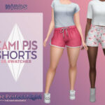 Cami PJs Shorts by Nords at TSR