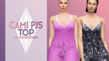 Cami PJs Top by Nords at TSR