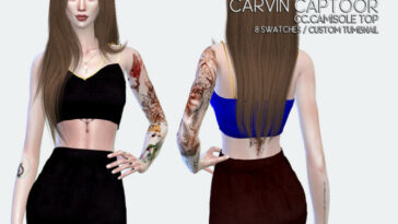 Camisole Top by carvin captoor at TSR