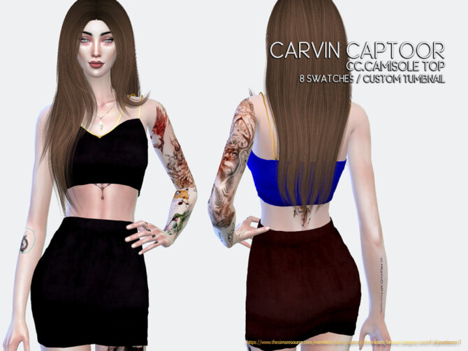 Camisole Top by carvin captoor at TSR