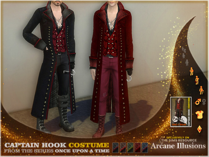 Captain Hook’s Costume – ArcaneIllusions by BAkalia at TSR