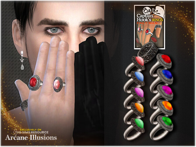 Captain Hook’s Rings – Arcane Illusions by BAkalia at TSR