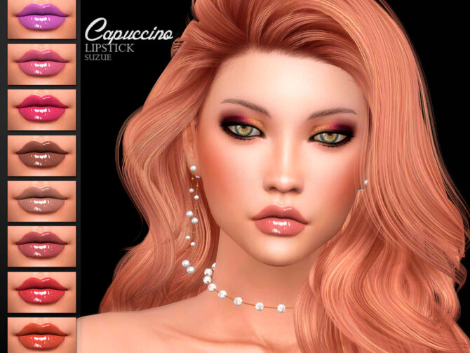 Capuccino Lipstick N23 by Suzue at TSR