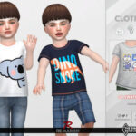 Cartoon’s Shirt 01 for Toddler by remaron at TSR