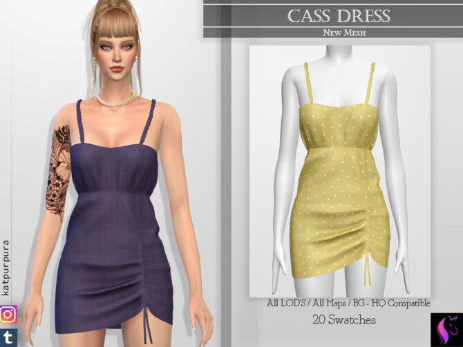 Cass Dress by KaTPurpura at TSR