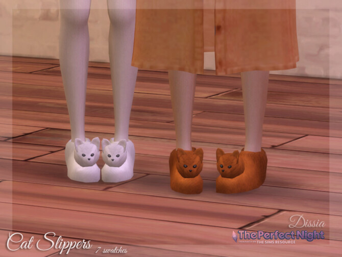 Cat Slippers by Dissia at TSR