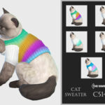 Cat Sweater C514 by turksimmer at TSR