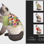 Cat T-shirt C528 by turksimmer at TSR