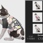 Cat T-shirt C531 by turksimmer at TSR