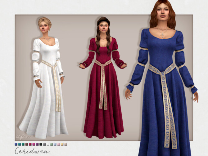 Ceridwen Dress by Sifix at TSR