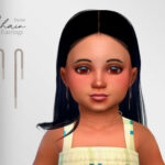 Chain Earrings Toddler by Suzue at TSR