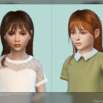 Child Hair G16C by DaisySims at TSR