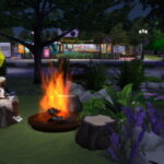 Children can light campfire and bonfire and also fire dance at Mod The Sims 4