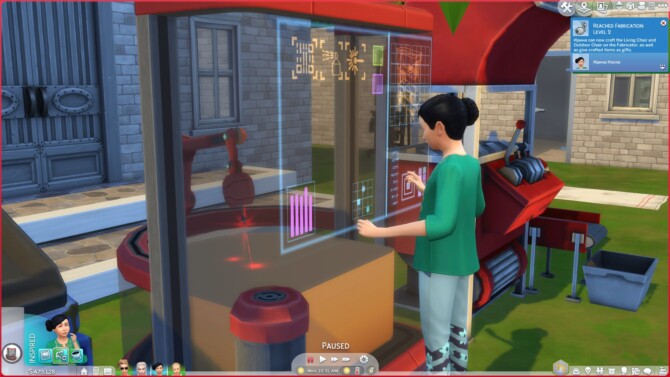 Children can use the fabricator by TheTreacherousFox at Mod The Sims 4