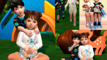 Children’s afternoon (Pose Pack) by Beto_ae0 at TSR