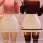 Chloe Skirt v1 (Light) by Dissia at TSR