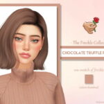 Chocolate Truffle Freckles by LadySimmer94 at TSR