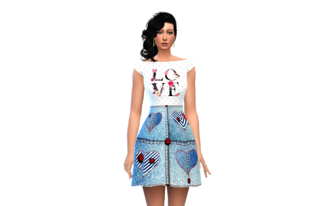 City Living Dresses at Louisa Creations4Sims