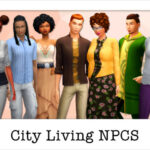 City Living NPCs at Strenee Sims