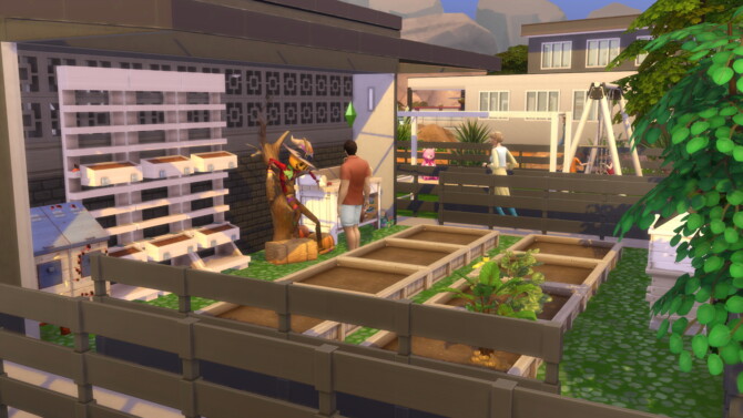 City Modern Dinoview Park (Tier 1 Micro Home) by Brand at Mod The Sims 4