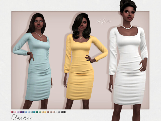 Claire Dress by Sifix at TSR