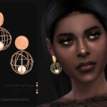 Clionadh earrings by sugar owl at TSR