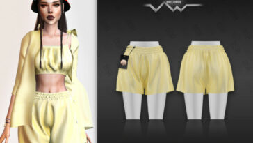 Clothes SET-137 (SHORTS) BD495 by busra-tr at TSR