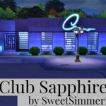 Club Sapphire by SweetSimmerHomes at Mod The Sims 4