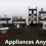 Clutter Anywhere Part One – Appliances at Mod The Sims 4