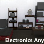 Clutter Anywhere Part Three – Electronics at Mod The Sims 4