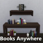 Clutter Anywhere Part Two – Books at Mod The Sims 4