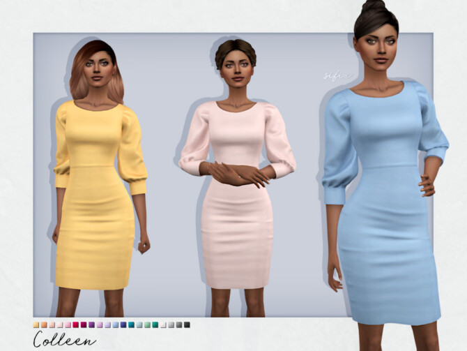 Colleen Dress by Sifix at TSR