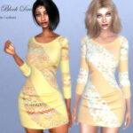 Color Block Dress 2 by pizazz at TSR